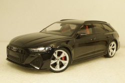 Audi RS 6 Avant 2019 Black, 155018014, Minichamps 1:18