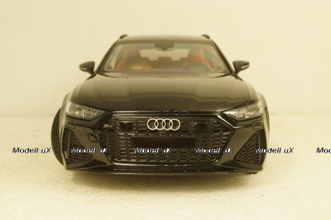 Audi RS 6 Avant 2019 Black, 155018014, Minichamps 1:18