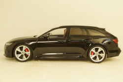 Audi RS 6 Avant 2019 Black, 155018014, Minichamps 1:18