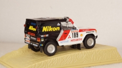 Mitsubishi Pajero #189 Rally Paris-Dakar 1985 P. Zaniroli - J. D. Silva, Norev 1:43