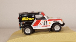 Mitsubishi Pajero #189 Rally Paris-Dakar 1985 P. Zaniroli - J. D. Silva, Norev 1:43