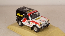 Mitsubishi Pajero #189 Rally Paris-Dakar 1985 P. Zaniroli - J. D. Silva, Norev 1:43