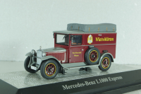 Mercedes-Benz L1000 Express Post Brauerei Weiler red/grey  1:43