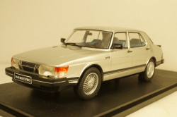 Saab 900 Turbo 1981, silver metallic, CML099-1, Cult Models 1:18