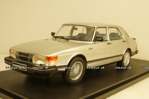 Saab 900 Turbo 1981, silver metallic, CML099-1, Cult Models 1:18