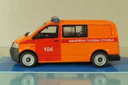 Volkswagen T5 Transporter 2003 Аварiйна газова служба, SAL011, Salah43 1:43