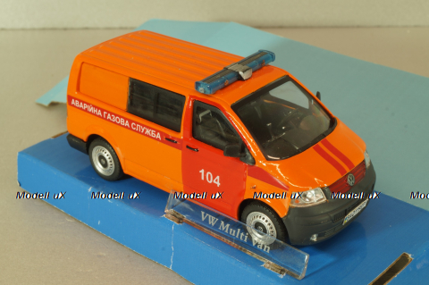 Volkswagen T5 Transporter 2003 Аварiйна газова служба, SAL011, Salah43 1:43