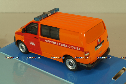Volkswagen T5 Transporter 2003 Аварiйна газова служба, SAL011, Salah43 1:43