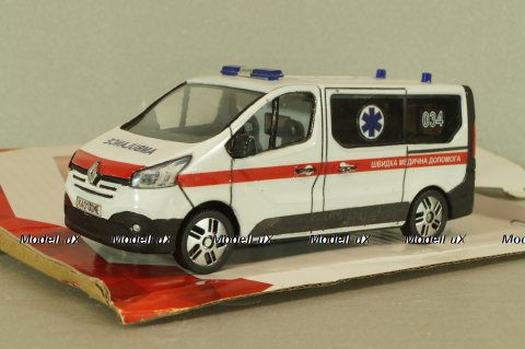 Renault Trafic 2014, Швидка медична допомога, SAL010, Salah43 1:43
