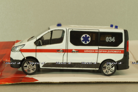 Renault Trafic 2014, Швидка медична допомога, SAL010, Salah43 1:43
