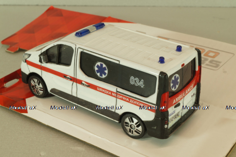 Renault Trafic 2014, Швидка медична допомога, SAL010, Salah43 1:43