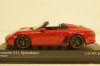 Porsche 911 (991) Speedster  2019, dark red metallic, 410061131, Minichamps 1:43