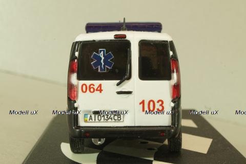 Fiat Doblo 2004 Швидка медична допомога, SAL009, Salah43 1:43