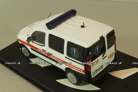 Fiat Doblo 2004 Швидка медична допомога, SAL009, Salah43 1:43