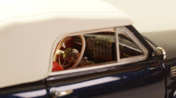 Cadillac Series 62 Convertible Coupe Dark blue Met Closed top 1941, GLM119702, GLM Models 1:43