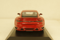 Porsche 911 (992) Turbo S Coupe Sport Design  2021 red 410060070 Minichamps 1:43