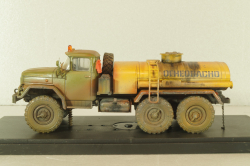 АТЗ 4,4 бензовоз на шасси Зил-131, со следами эксплуатации, Model43 1:43
