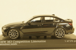 BMW M3 2020 Black, 410020202, Minichamps 1:43 Уценка!