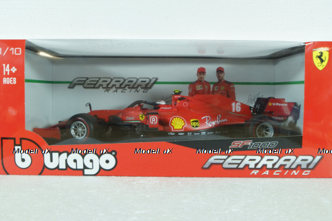 Ferrari SF1000 #16 2nd Austrian GP, Charles Leclerc, Formula 1 2020, Bburago 1:18