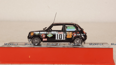 Renault 5 Alpine turbo #101 Paris Dakar 1980, F. DESTRUEL / T. PERICHARD, Конверсия 1:43