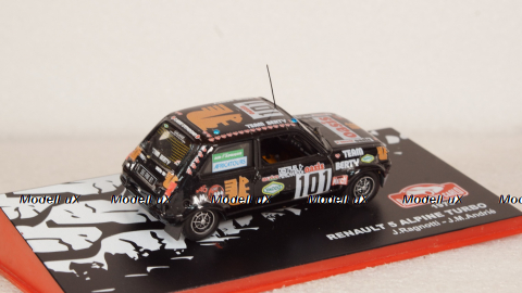 Renault 5 Alpine turbo #101 Paris Dakar 1980, F. DESTRUEL / T. PERICHARD, Конверсия 1:43