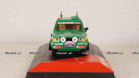 FIAT PANDA 4X4 #207 PARIS DAKAR 1984, Hervé DE LABRIFFE / Claude DEVOYON, Конверсия 1:43
