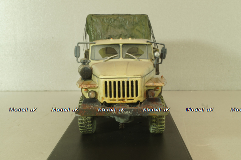 Урал-4320 грузовой автомобиль со следами эксплуатации, Improved models 1:43