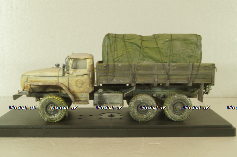Урал-4320 грузовой автомобиль со следами эксплуатации, Improved models 1:43