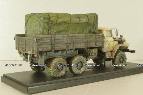 Урал-4320 грузовой автомобиль со следами эксплуатации, Improved models 1:43