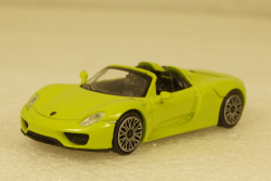 Porsche 918 Spyder 2013 Gelbgrun, 870062134, Minichamps 1:87