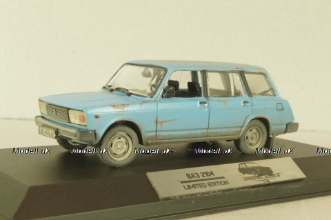 Ваз-2104 Жигули 1984, синий, Improved models 1:43