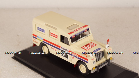 Land Rover Rally Paris-Dakar 1981 №256 Gilbert VASSEUR / Michel JAXEL, Конверсия 1:43