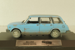 Ваз-2104 Жигули 1984, синий, Model43 1:43