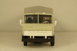 Камаз-5320 бортовой с тентом, серый/синий, Арек 1:43