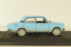 Ваз-2107 Жигули 1982, синий, Model43 1:43