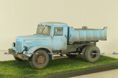 Маз-205 самосвал, со следами эксплуатации, Improved models 1:43