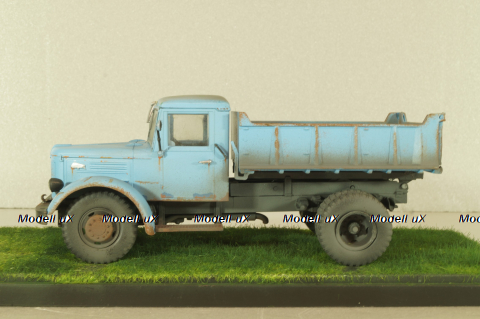 Маз-205 самосвал, со следами эксплуатации, Improved models 1:43