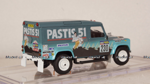 Land Rover 110 №230 Pastis 51 Paris-Dakar 1986, Конверсия 1:43