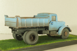 Маз-205 самосвал, со следами эксплуатации, Model43 1:43
