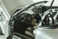 BMW Z3 M Roadster, silver, Bburago 1:18