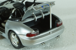 BMW Z3 M Roadster, silver, Bburago 1:18