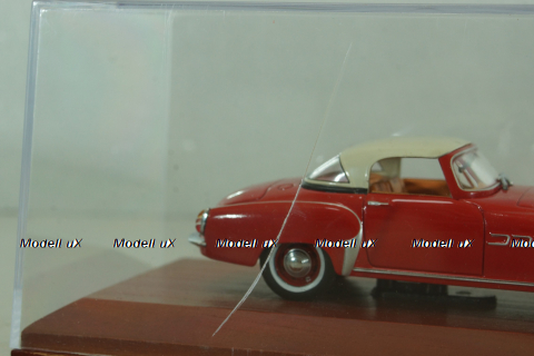 Wartburg 313 Sport 1957, red/white, Atlas, DDR-Auto Kollektion #21  1:43