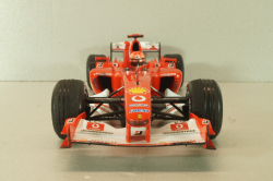 Ferrari F2003-GA Michael Schumacher (999 Grand Prix Points) Winner Canadian GP 2003, dirty version, Hot Wheels 1:18