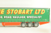 Scania 144L/460 tractor with semi trailer "Eddie Stobart LTD" 1998, white/green, 4418, Tekno 1:50