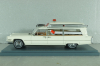 Cadillac S&S High Top Ambulance, white, 43894, NEO 1:43