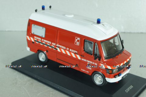 Mercedes-Benz 308D Sapeurs Pompiers Sapeurs Pompiers Cogolin, (Ambulance) 1981, IXO 1:43