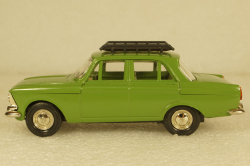 Москвич-412 с багажником, февраль 90г., Тантал/Радон 1:43