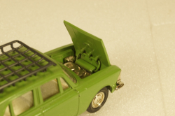 Москвич-412 с багажником, февраль 90г., Тантал/Радон 1:43