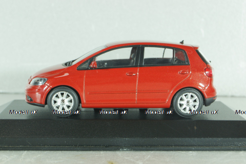 Volkswagen Golf Plus 2005, red, 430056011,  Minichamps 1:43