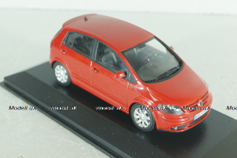 Volkswagen Golf Plus 2005, red, 430056011,  Minichamps 1:43